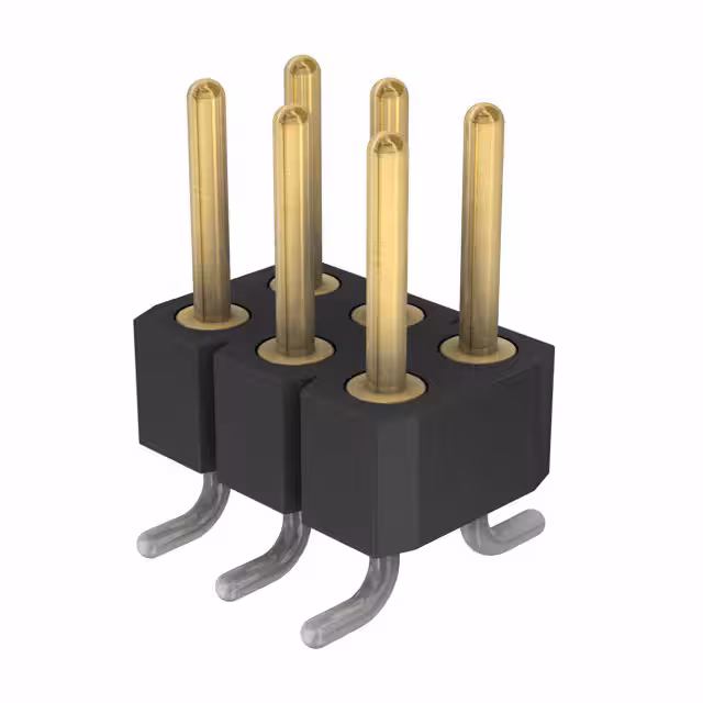 802-V3-006-30-001101 Preci-Dip  Headers Male Pins
